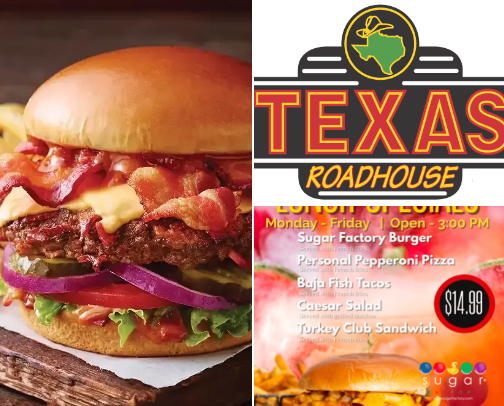 My top restaurants/fast food places cover photo collage