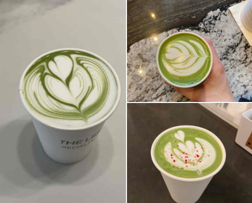 SEARCH FOR THE BEST MATCHA IN TORONTO 💚 cover photo collage
