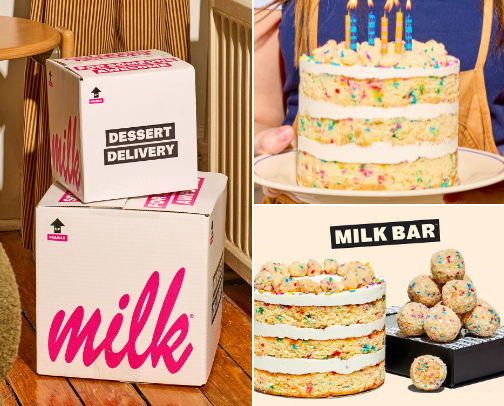 Milk Bar cover photo collage