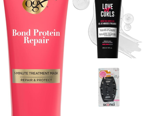 Favorite Body and Curly Hair Products cover photo collage
