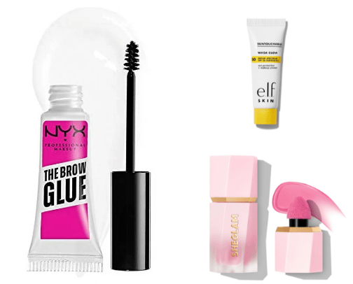 Affordable clean girl makeup♡ cover photo collage