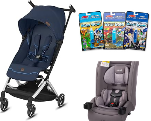 Toddler Travel Packing List cover photo collage