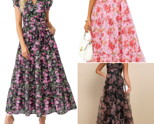 Cute Outfits to Wear in Almond Blossom Orchard Photo Shoots cover photo collage