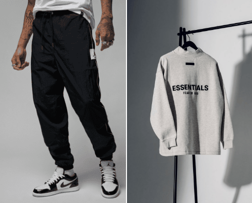 Men clothing cover photo collage