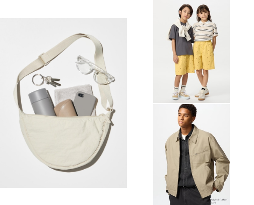 Uniqlo Finds! cover photo collage