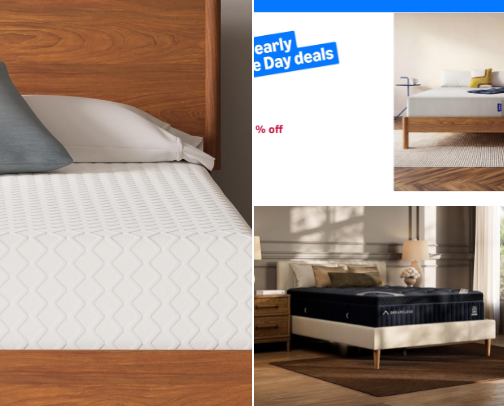 Best Memory Foam & Hybrid Mattresses for Back Pain, Cooling Comfort & Better Sleep cover photo collage