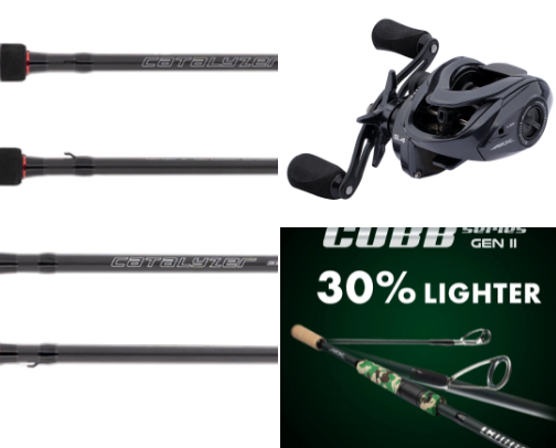 Lines in! Proven fishing gear! cover photo collage