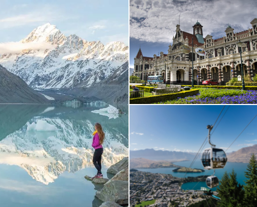 New Zealand Travel Recs cover photo collage