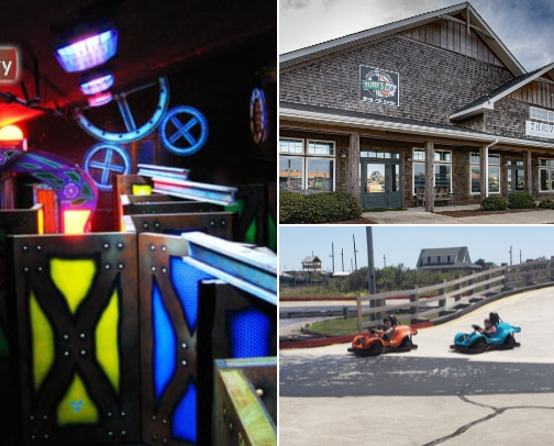 Things to Do/ Shopping in OBX cover photo collage