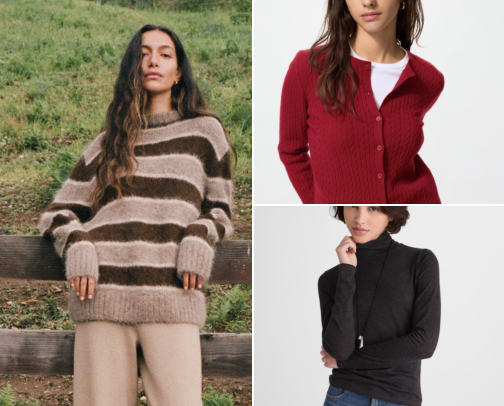 Best Fall Outfit Essentials for Women: 15 Cozy Sweaters, Jackets and Layers to Wear All Season cover photo collage