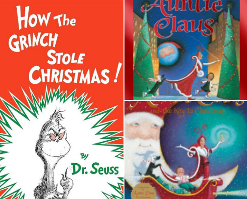 The Best Christmas Books Ever! cover photo collage