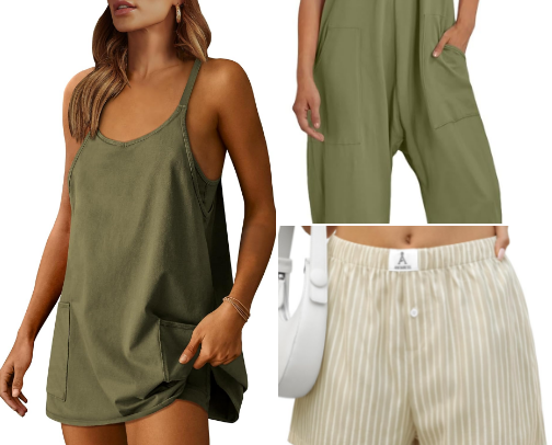 Summer outfits cover photo collage