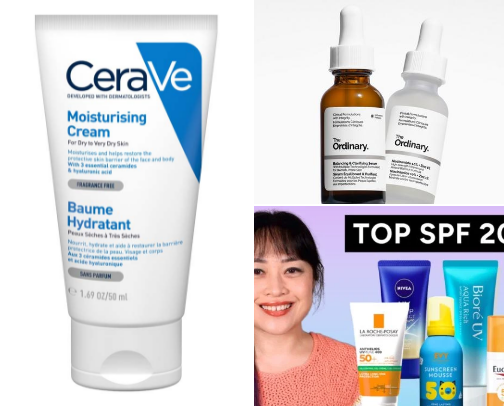 Beauty and skincare on deal cover photo collage