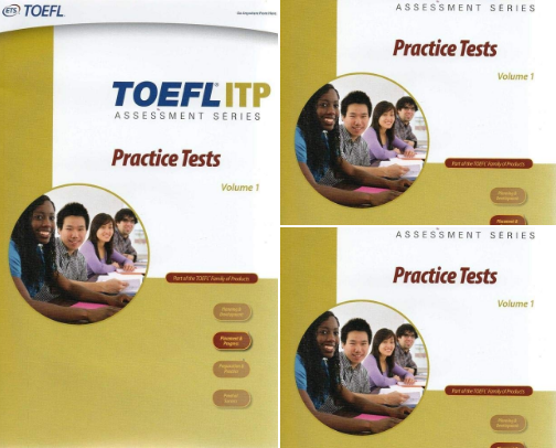 Download - Focused prep around TOEFL ITP tesuto : Koshikitesutomondai & gakushu gaido. cover photo collage