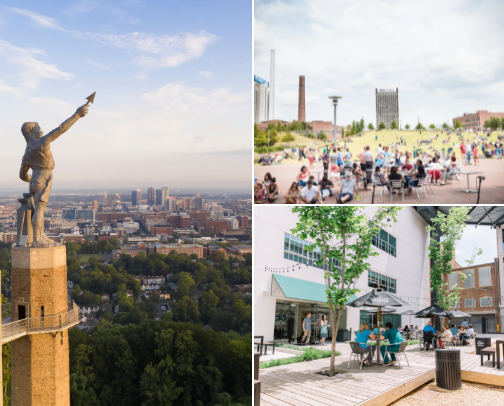 TOP Places to Go in BHAM AL❤️🤠 cover photo collage