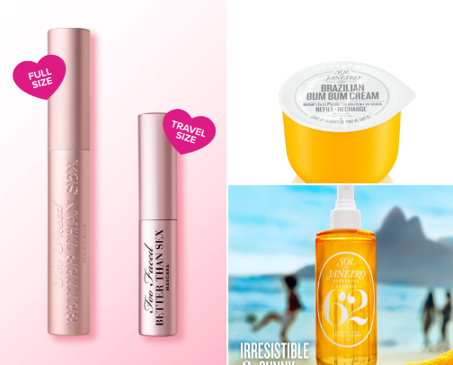 My favorite beauty recs cover photo collage