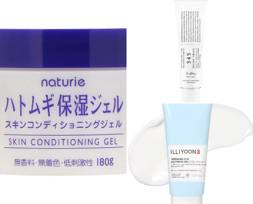 Skincare must haves for dry/combi skin cover photo collage