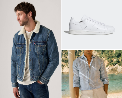 Trendy Men's Casual Outfits cover photo collage