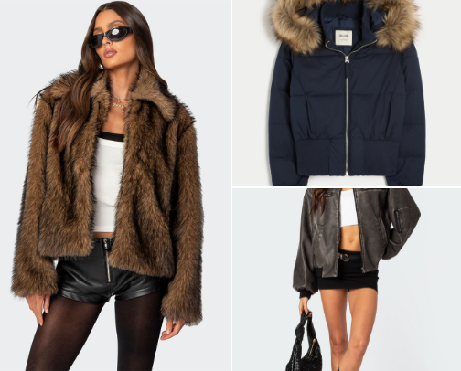 Cold weather even cooler style cover photo collage