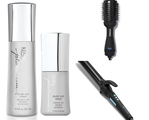 Perfect hair, everytime! cover photo collage