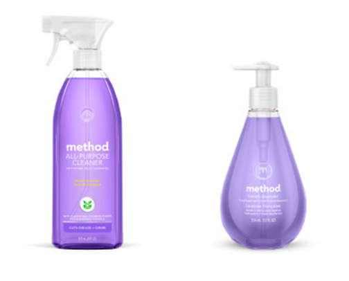 Method lavender cleaner cover photo collage