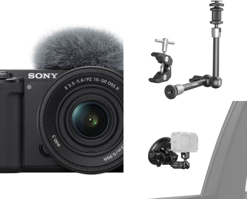 Vlogging Equipment (beginner) cover photo collage