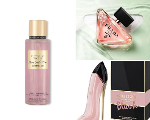 parfum cover photo collage