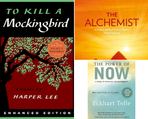 Life Changing Books cover photo collage