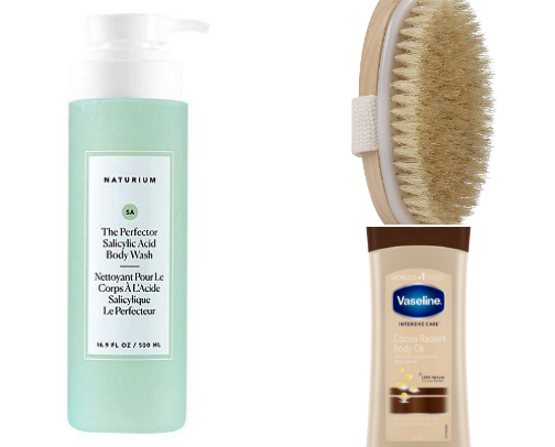 Body Care (kp and dry skin) cover photo collage