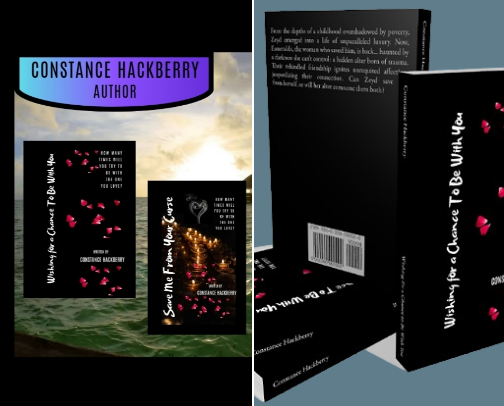 BOOKS FROM BARNES & NOBLE WRITTEN BY CONSTANCE HACKBERRY cover photo collage
