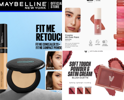 MAKEUP ESSENTIALS — My Tried & Tested Favorites cover photo collage