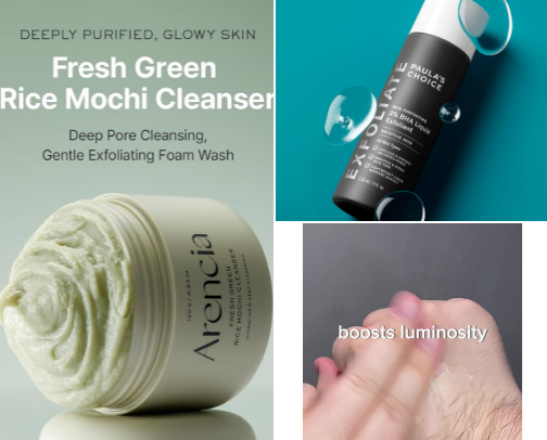 Skin care🫧🫧 cover photo collage