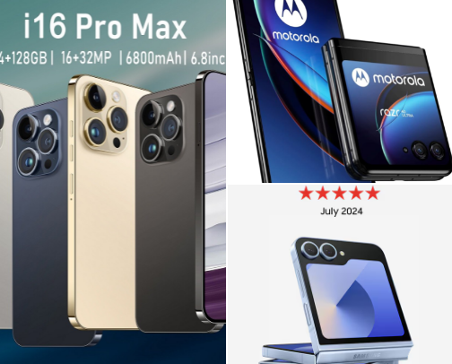 THE RING-RING CORNER: PHONES AND GADGETS cover photo collage