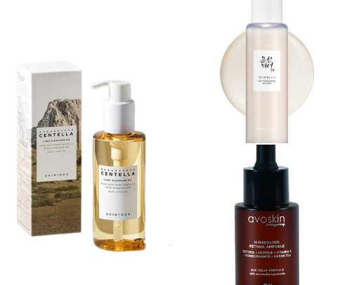 ✨ Glass Skin Routine cover photo collage