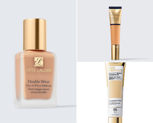 Makeup face cover photo collage