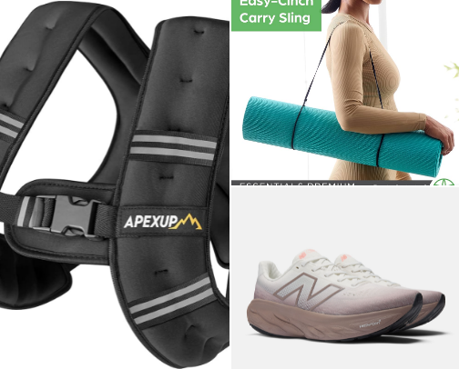 Fitness and Activity Products to Keep You Moving and Feeling Great cover photo collage