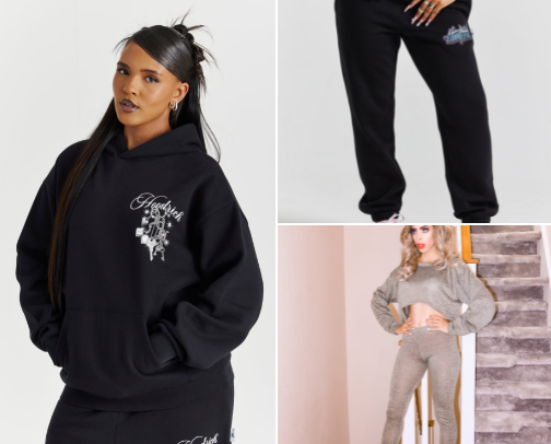 Womens clothing cover photo collage
