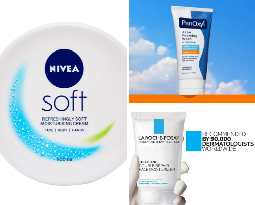 Everything for the care and radiance of your skin 🧖🏻‍♀️ cover photo collage