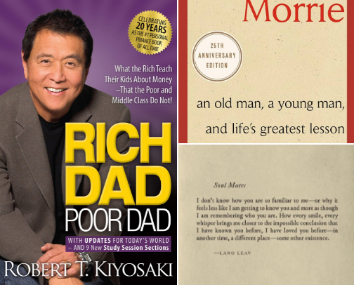 My favorite book recs cover photo collage