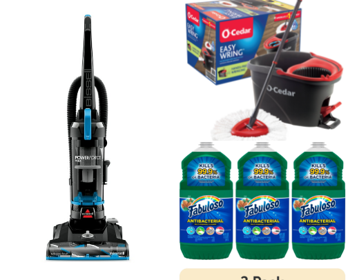 My Ultimate house cleaning checklist! cover photo collage