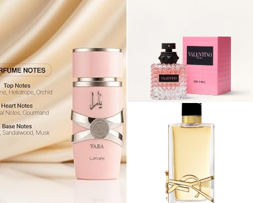 My favorite perfumes cover photo collage