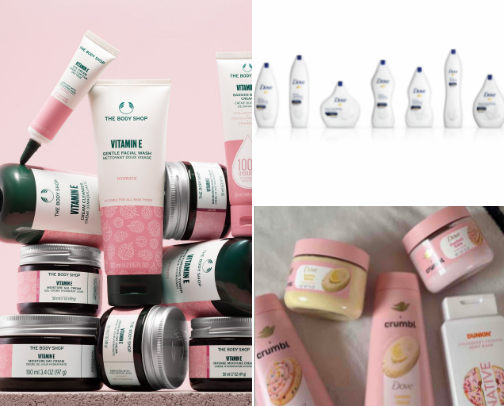 body care🫧 cover photo collage