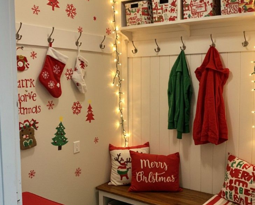 your dream jolly christmas closet📸✨🎄 cover photo collage