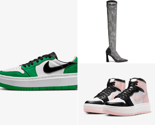 Shoes cover photo collage