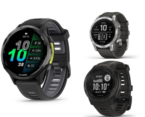 Popular Garmin Watch Lines cover photo collage