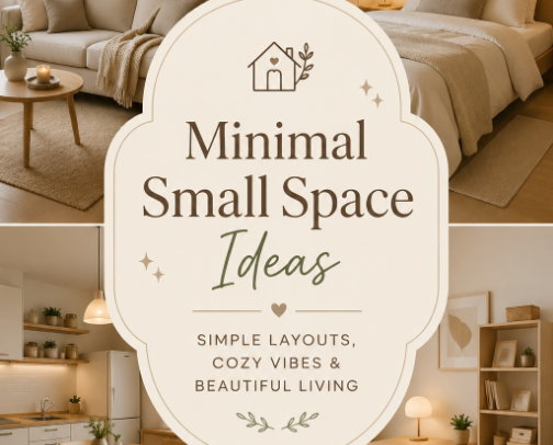 Cozy Small Space Living Ideas That Actually Work cover photo collage