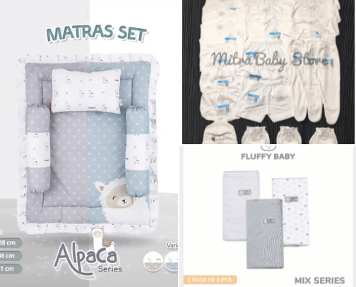 Perlengkapan Bayi Newborn cover photo collage