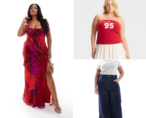 Curvy & Confident cover photo collage