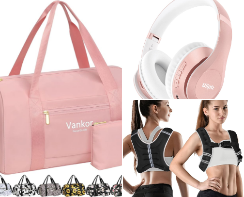 Workout Girl Needs: Gym & At-Home Essentials cover photo collage