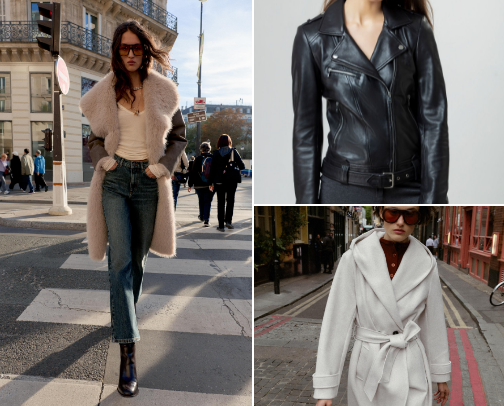 coat collection wishlist cover photo collage